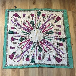 Chuns Multicolor Silk Scarf